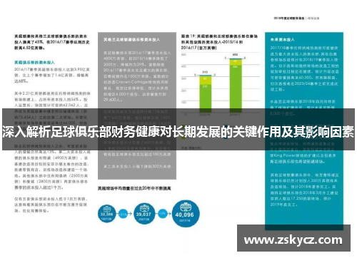 深入解析足球俱乐部财务健康对长期发展的关键作用及其影响因素